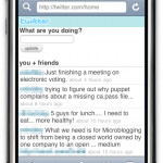 Twitter on the iPhone