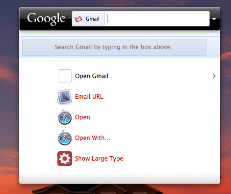 Searching Gmail
