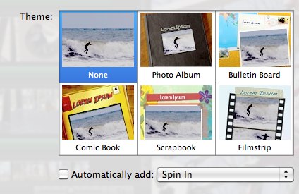 iMovie Themes
