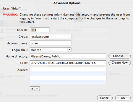 Adding Users to MacOS SFTP Server