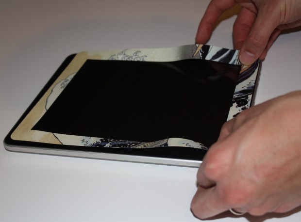Installing an iPad skin