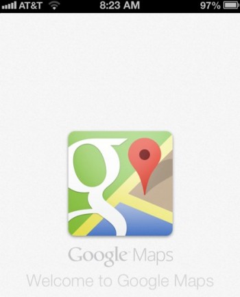 Google Map on iOS 6