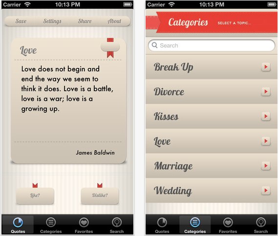 Love Notes App Review - iPhone