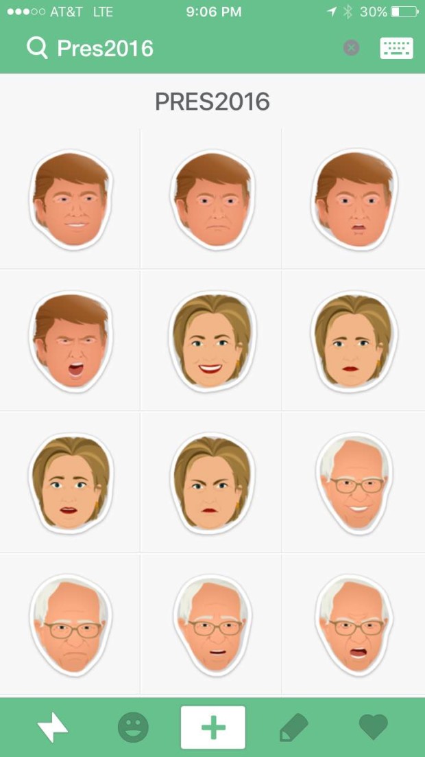 Political Emoji's 2016